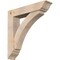 Ekena Millwork Thorton Traditional Smooth Bracket w/ Offset Brace, Douglas Fir, 7 1/2"W x 36"D x 36"H BKT0806X36X36THR01SDF - alternate 1